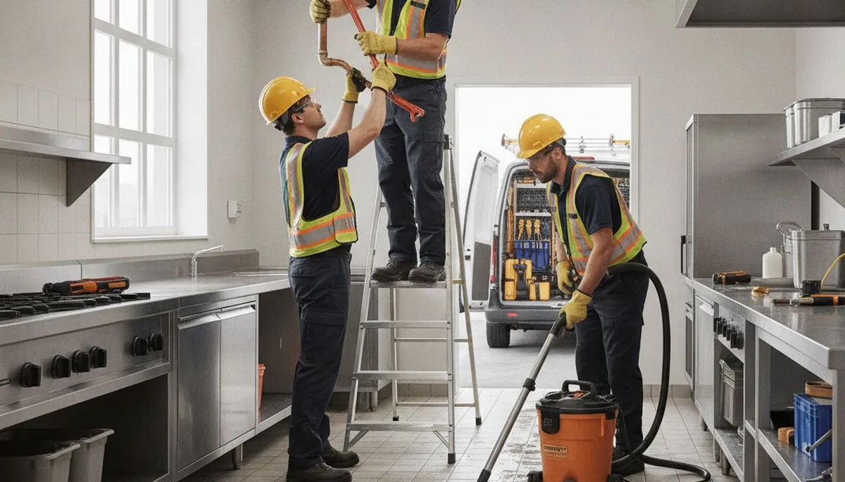 Emergency plumber servicing burst pipe in Andover, MA for fast home leak repairs