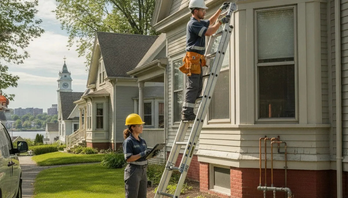 Plumber repairing a sink in Andover, MA for residential plumbing service