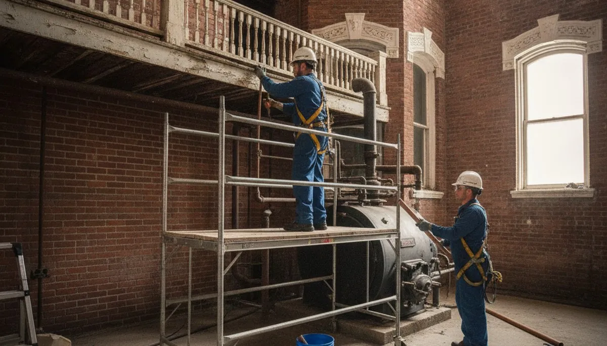 Plumber repairing plumbing in Andover, MA for residential and commercial service requests
